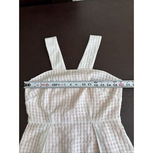 Maeve Womens Woven White Sleeveless Top With Straps Size 6 - Picture 7 of 7